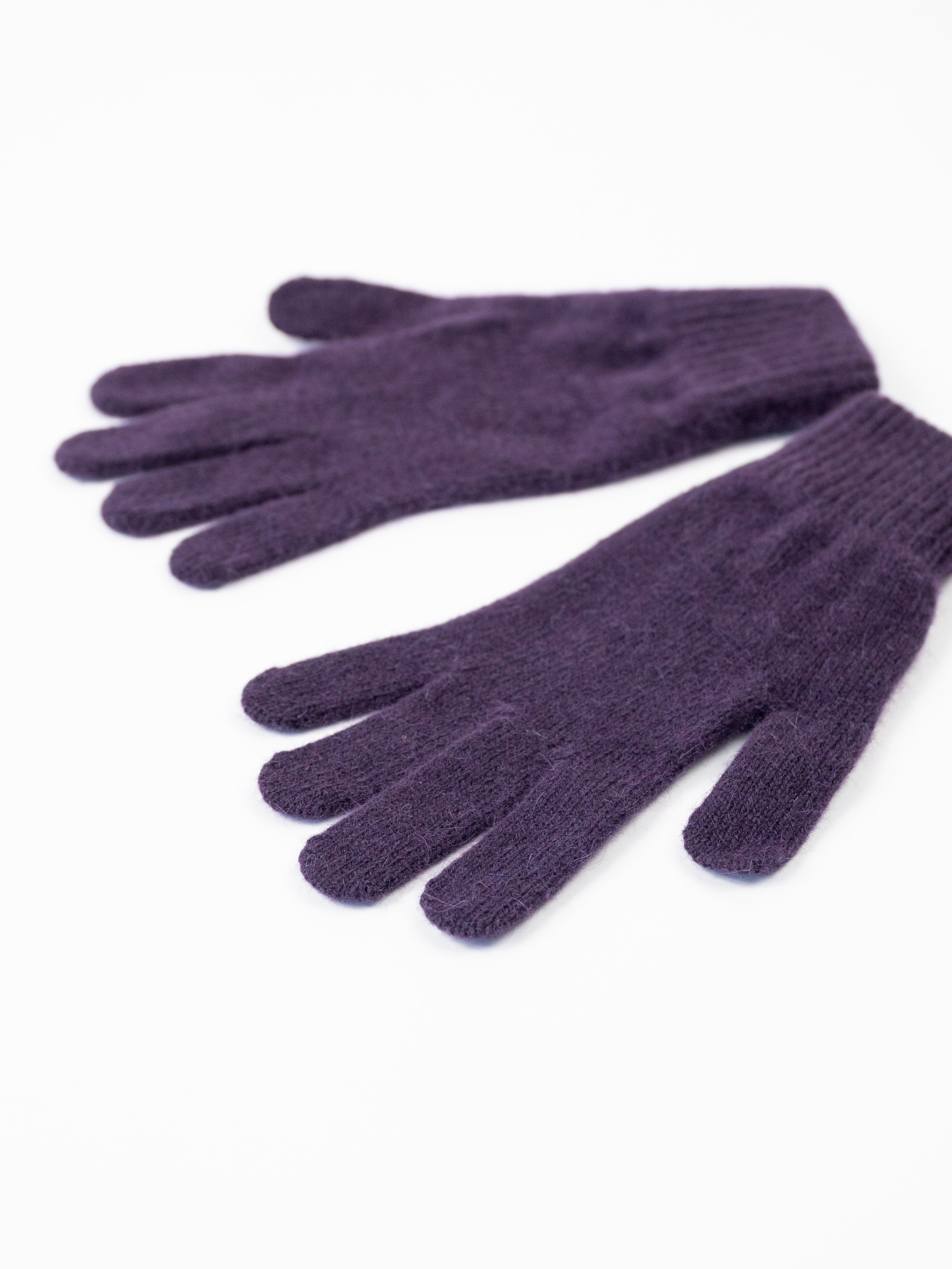 Gants Femme Laine Bordeaux, Pois Et Fins Simili – Style Vintage Rétro Pinup (Neuf Avec étiquettes)