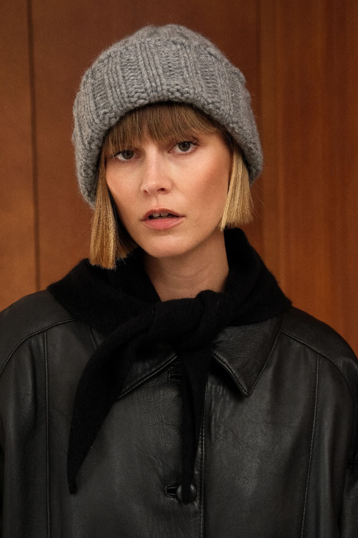 BONNET GROSSE MAILLE METEOR