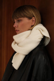 ÉCHARPE CLASSIQUE ÉCRU