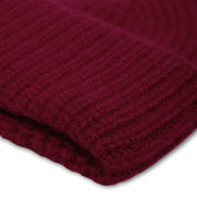BONNET CARDIGAN BORDEAUX