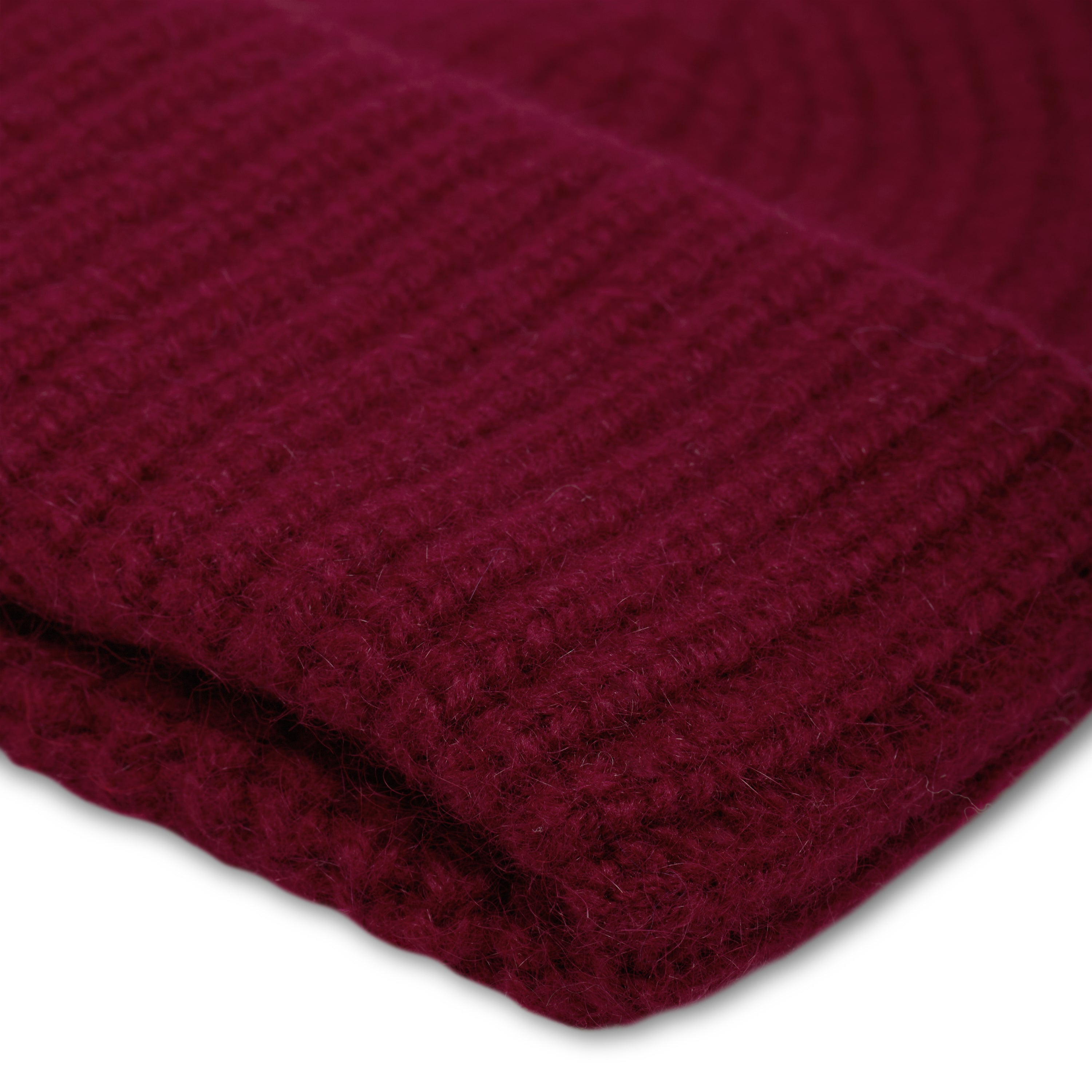 BONNET CARDIGAN BORDEAUX