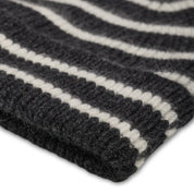 BONNET RAYE CHARCOAL/ÉCRU