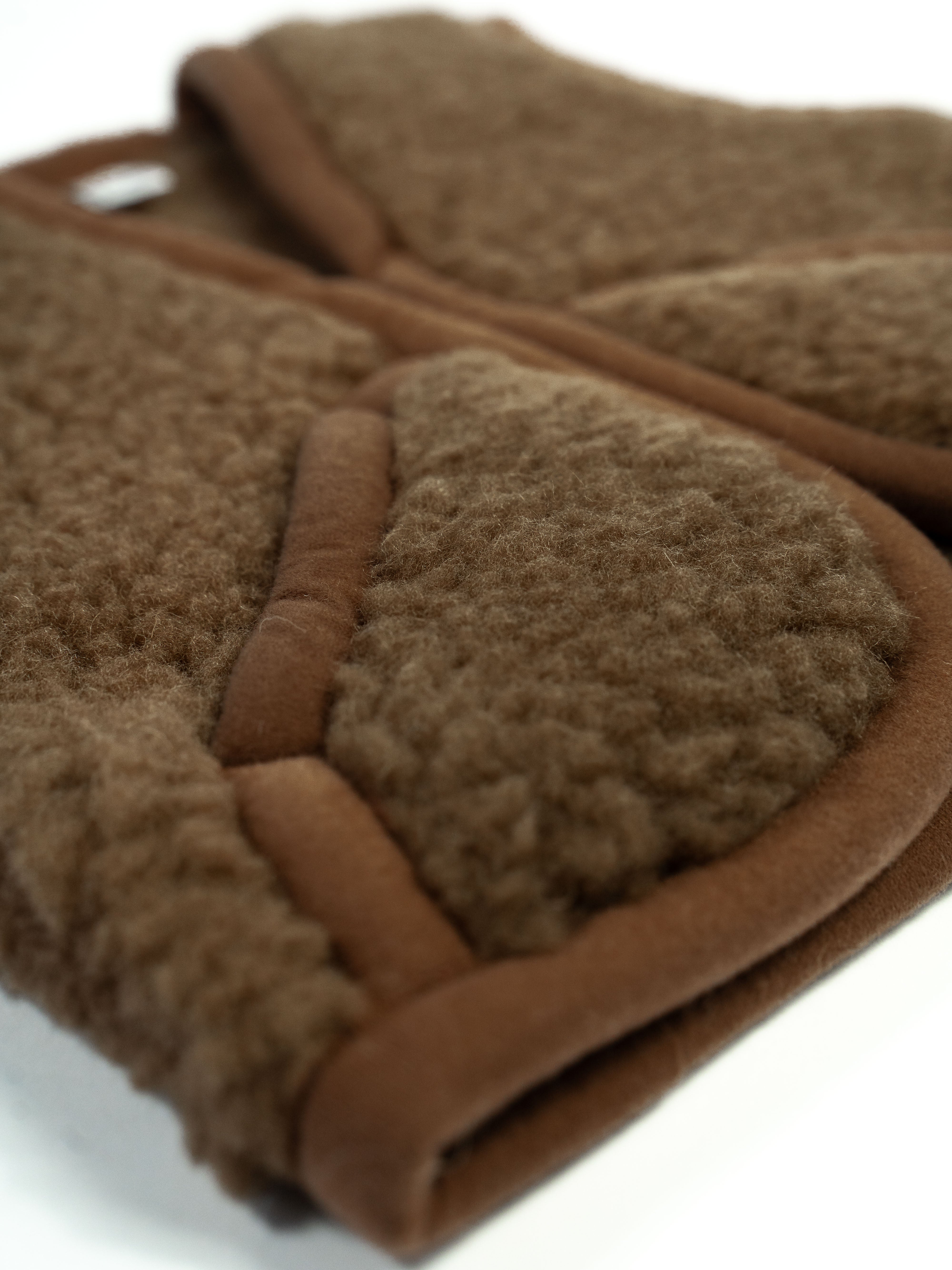 YOKOWOOL | VESTE PEPTICO ENFANT MARRON