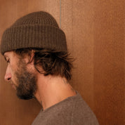 BONNET CARDIGAN MOCHA