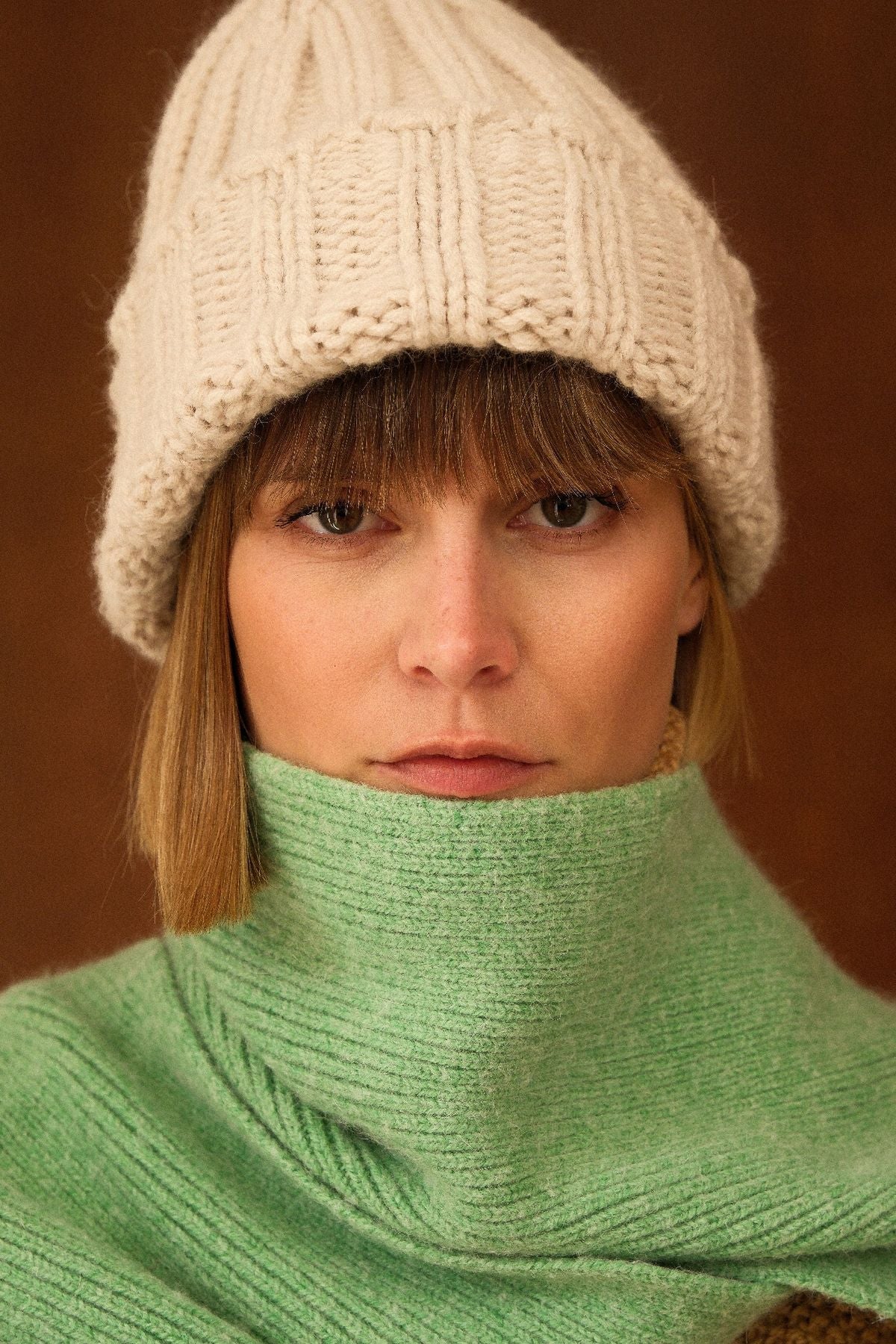 Bonnet grosse maille