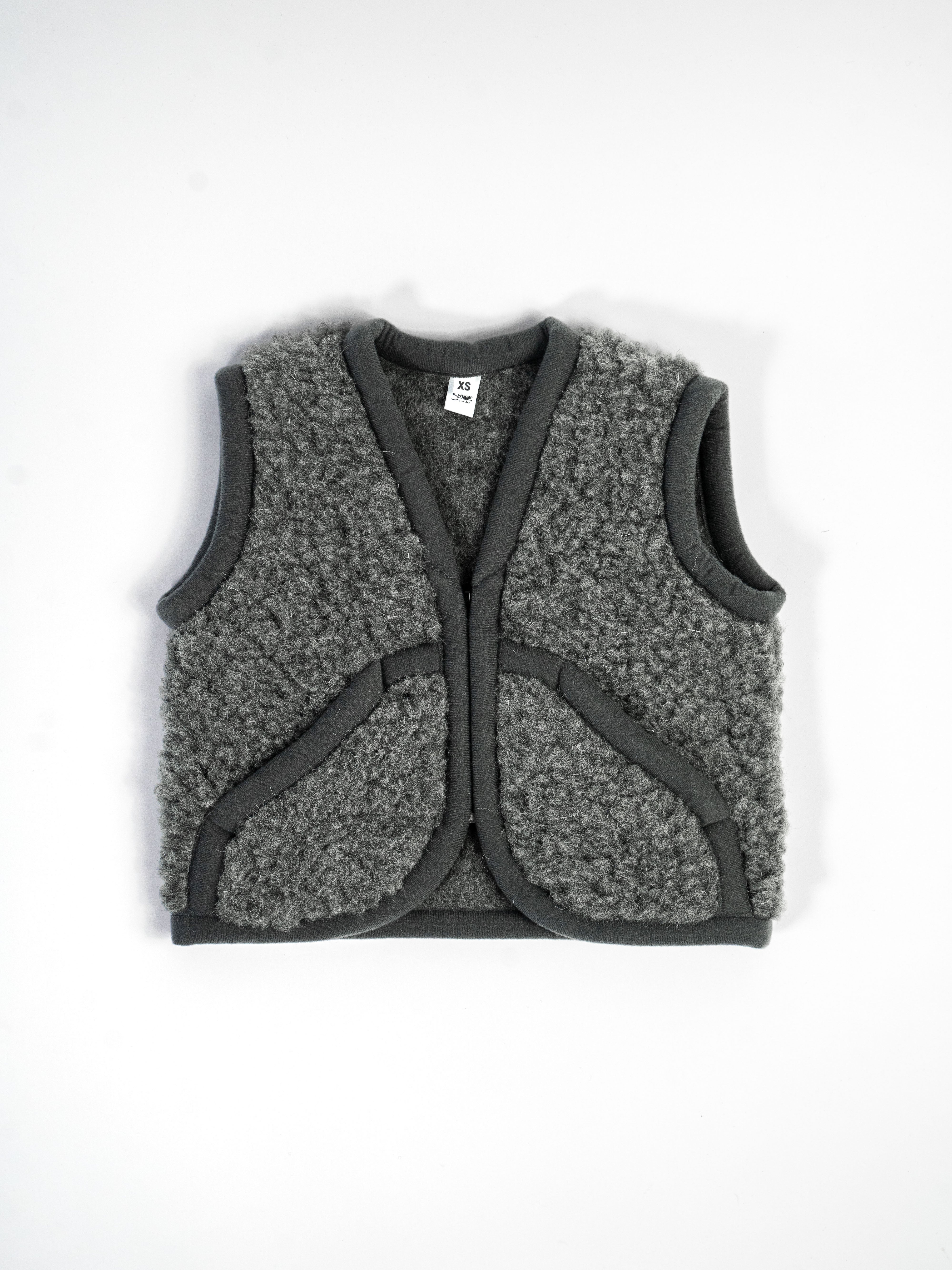 YOKOWOOL | VESTE PEPTICO ENFANT GRIS