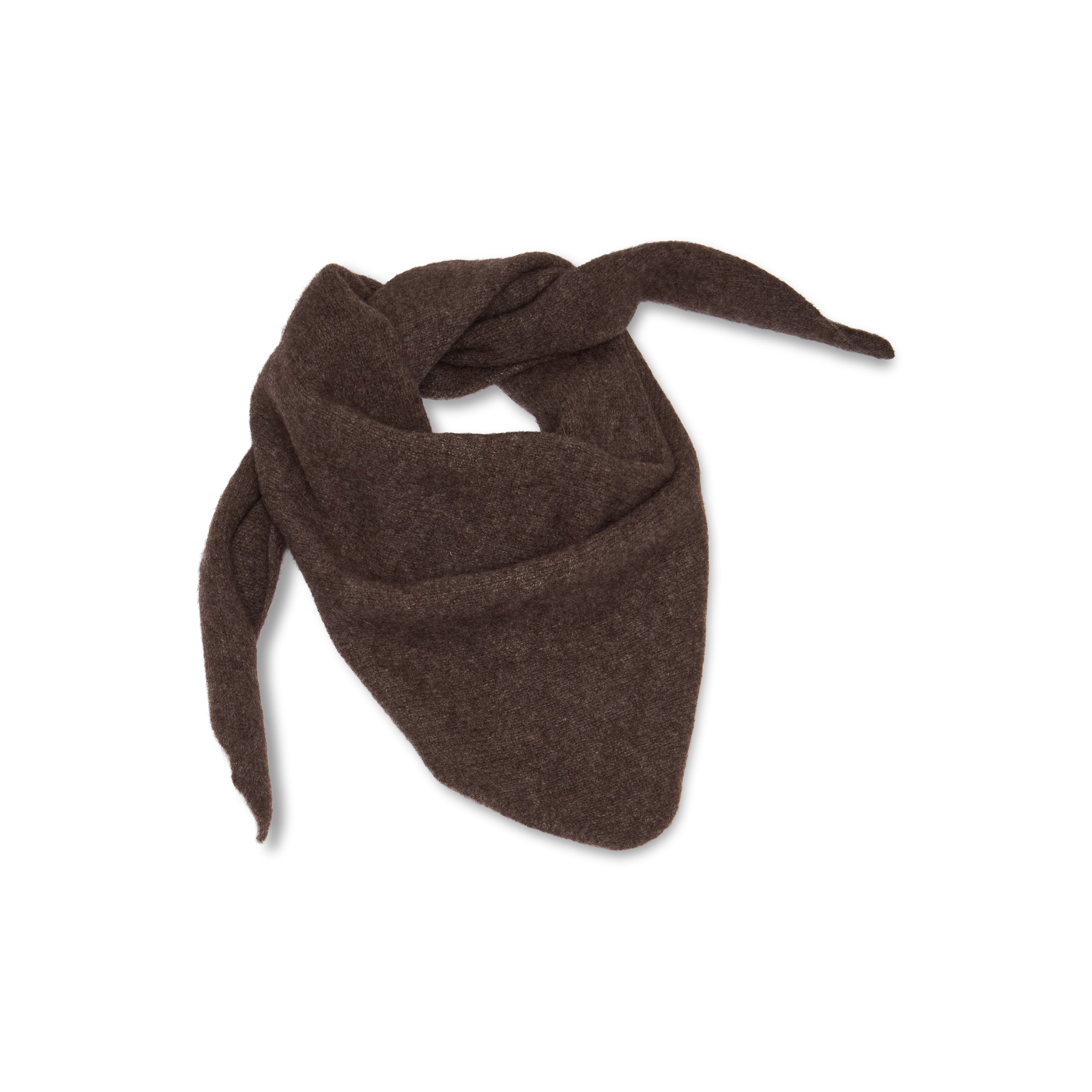 ÉCHARPE TRIANGLE MOCHA