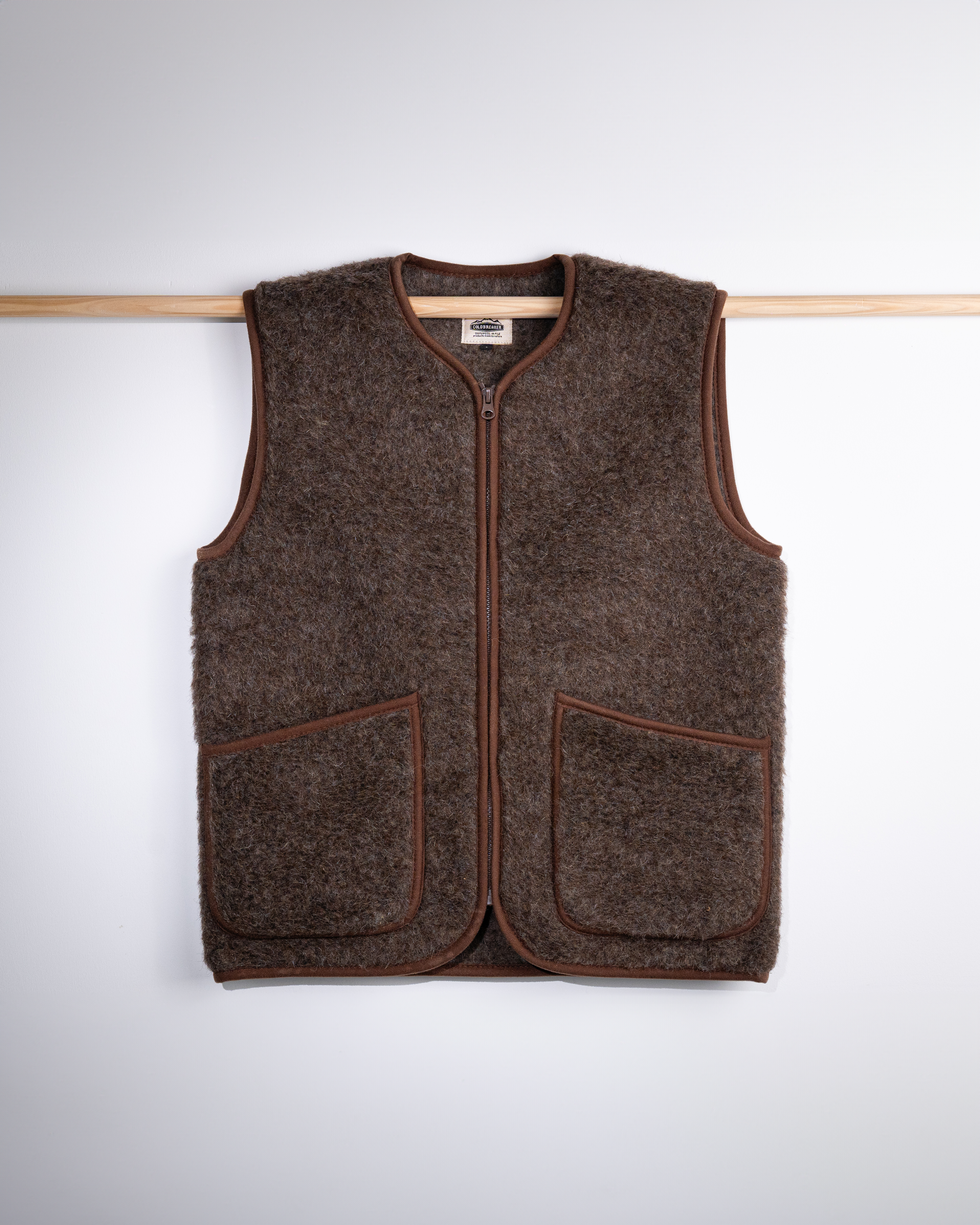COLDBREAKER | VESTE PEPTICO MID BROWN