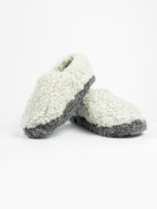 CHAUSSONS GRIS CLAIR