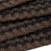 CAPUCHE  ÉCHARPE RAYEE CHARCOAL MOCHA