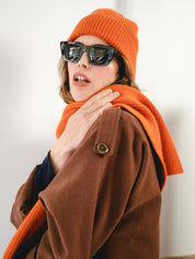 ÉCHARPE CLASSIQUE ORANGE GLOW