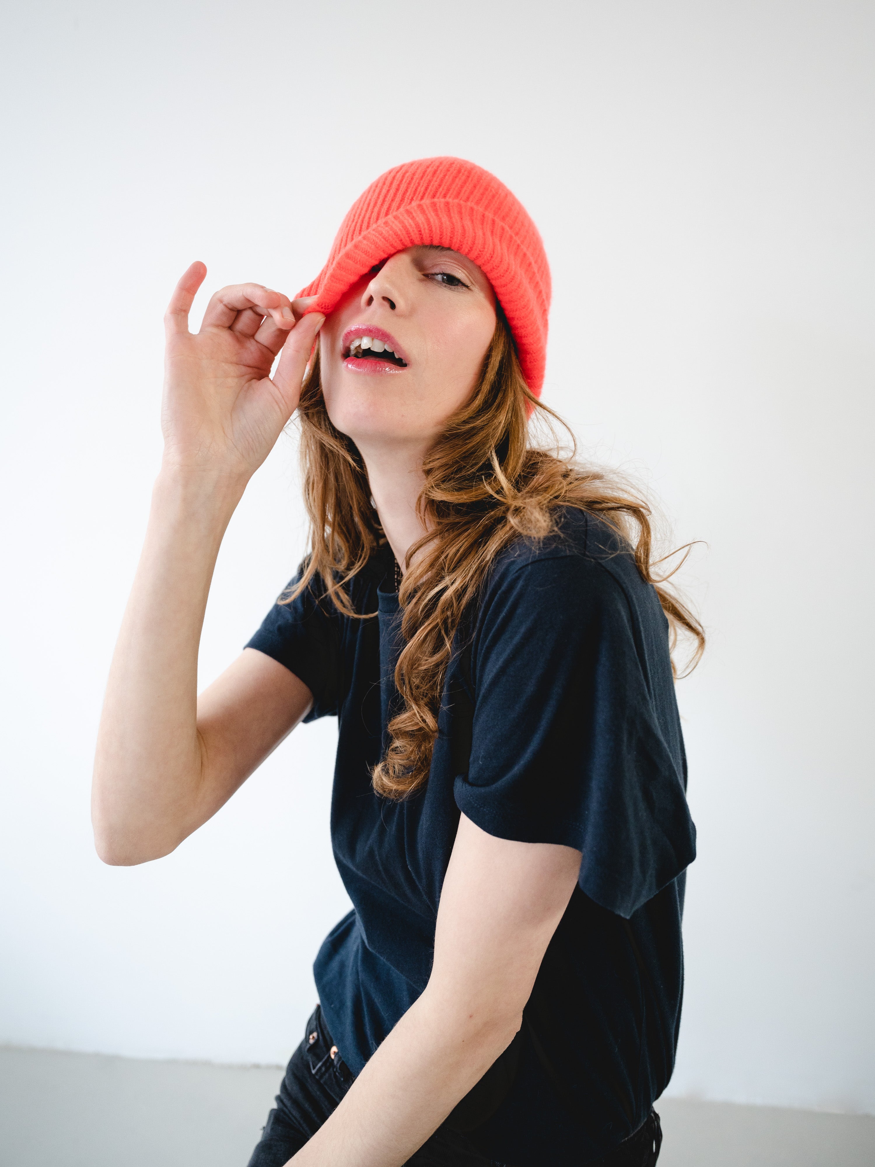 BONNET CLASSIQUE NÉON ORANGE